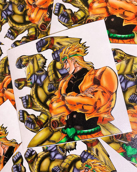 Dio & The World Sticker – zeroblame