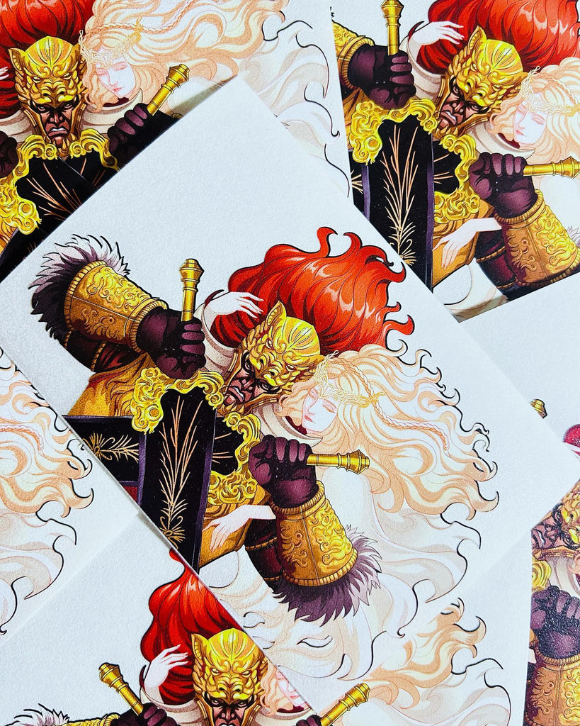 Radahn Sticker Radahn & Miquella Sticker – zeroblame