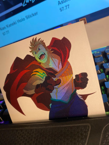 Mirio Togata Holographic Sticker