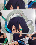 Obanai Peeker Sticker