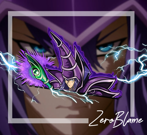 Dark Magician Holographic Sticker