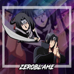 Itachi Holo Stickers