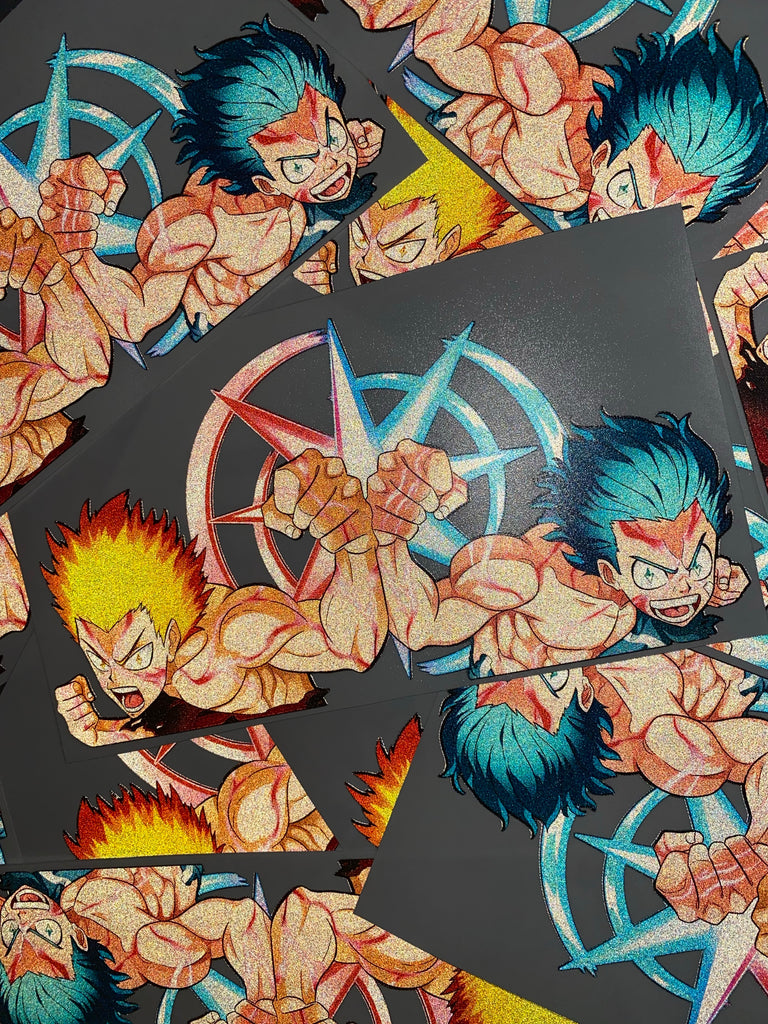 Bakugo/Deku 100% Sticker – zeroblame