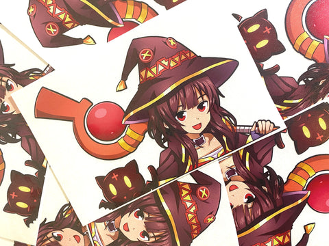 Megumin & Chomusuke Sticker