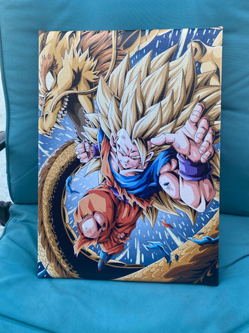 Goku SS3 Canvas