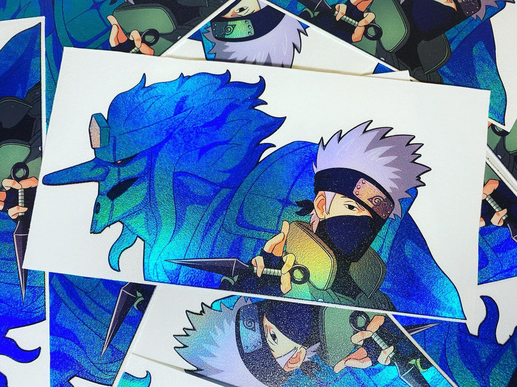 Just finished my kakashi with susano line art, coloured version coming soon  : r/Naruto